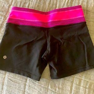 Lululemon work out shorts